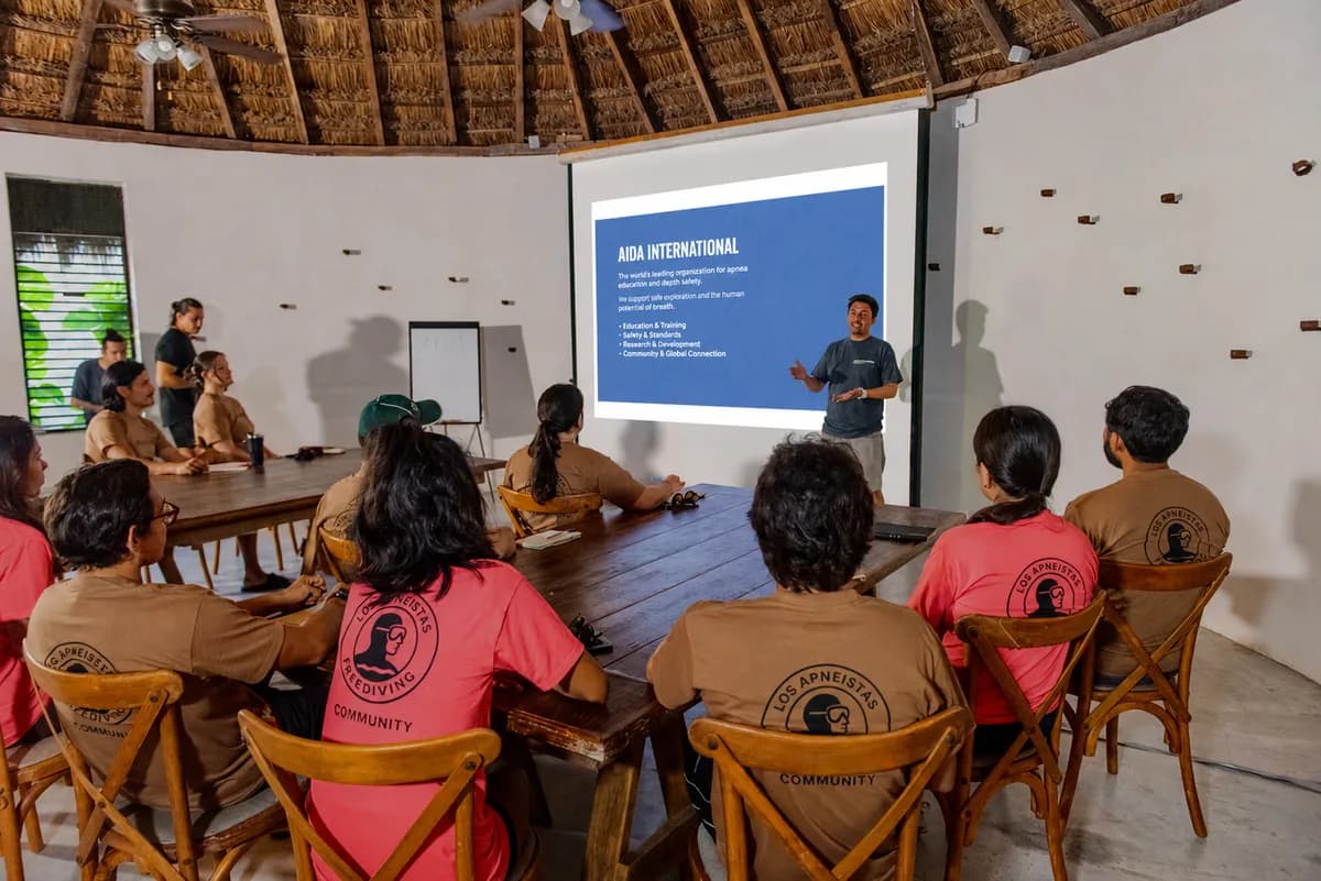 Company retreat team at Onze Xpuha, Riviera Maya